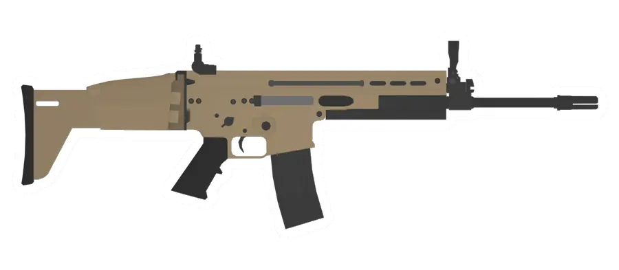 Unturned SCAR-L Assault Rifle gun icon