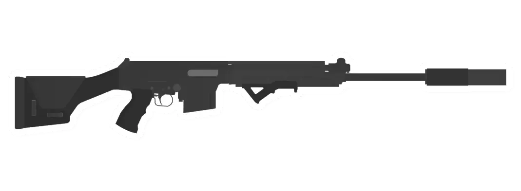 Unturned SA-58 PBR Battle Rifle gun icon