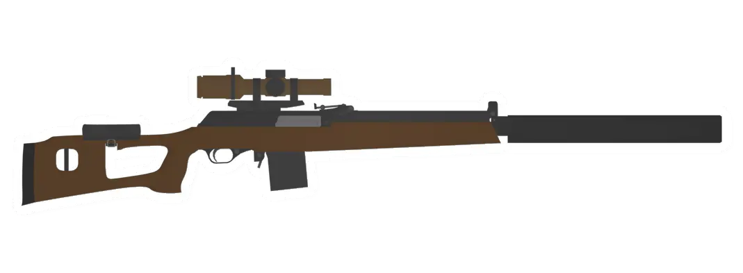 Unturned VPO-101 Vepr-Hunter Tactical Designated Marksman Rifle gun icon