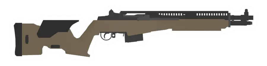 Unturned M1A Short Archangel Designated Marksman Rifle gun icon