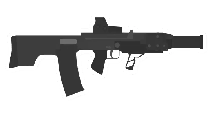 Unturned ASH-12 Tactical Assault Rifle gun icon