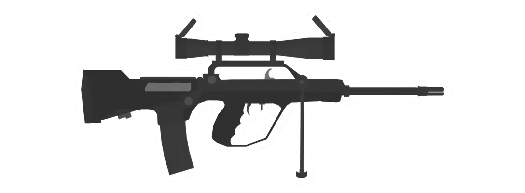 Unturned FAMAS G2 Sniper Assault Rifle gun icon