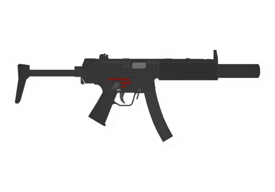 Unturned MP5SD Submachinegun gun icon