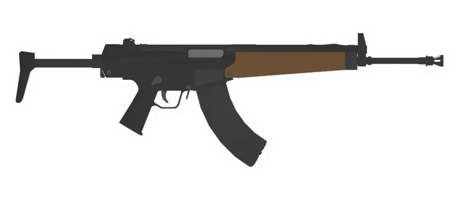Unturned Rh-4 Assault Rifle gun icon