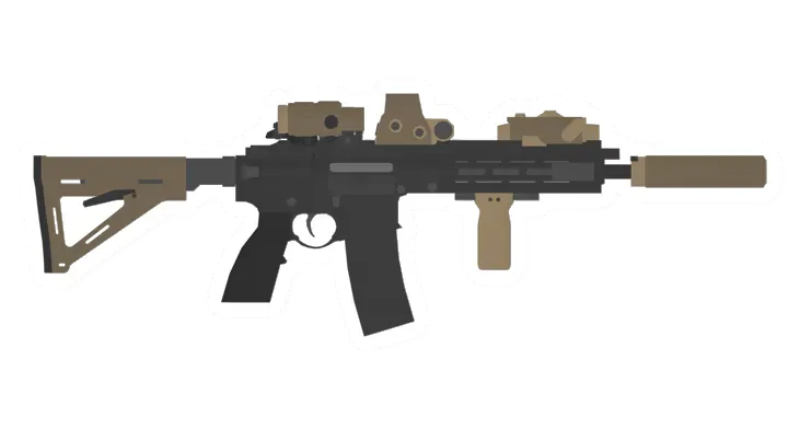 Unturned HK416A5 Girl's Frontline Assault Rifle gun icon