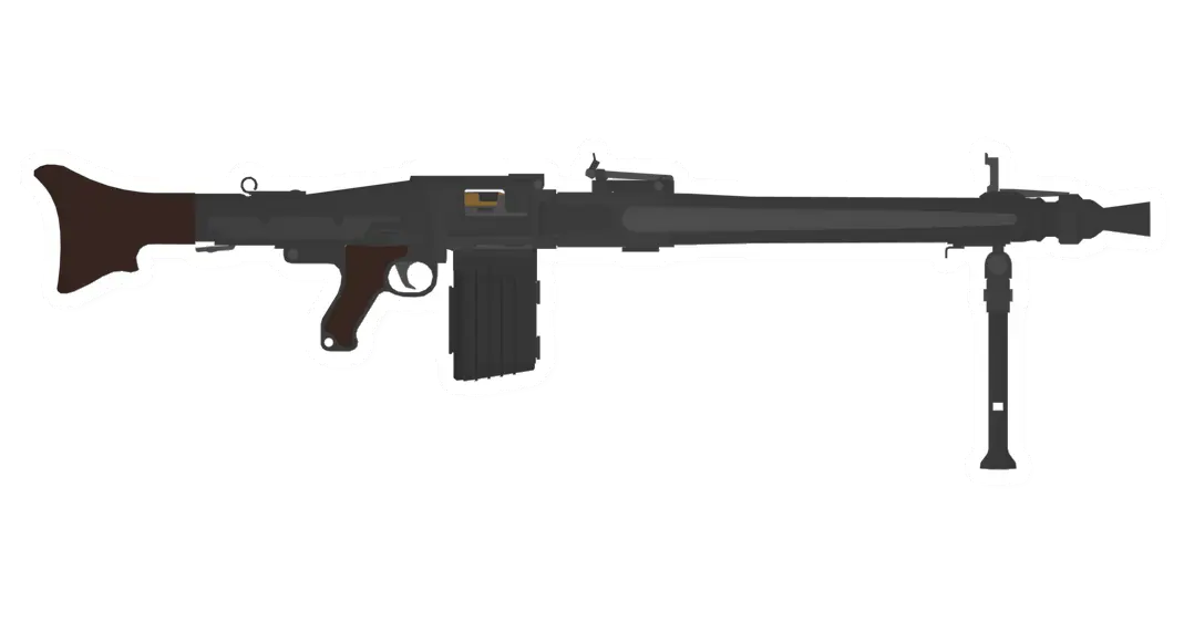 Unturned MG3 Wooden Light Machinegun gun icon