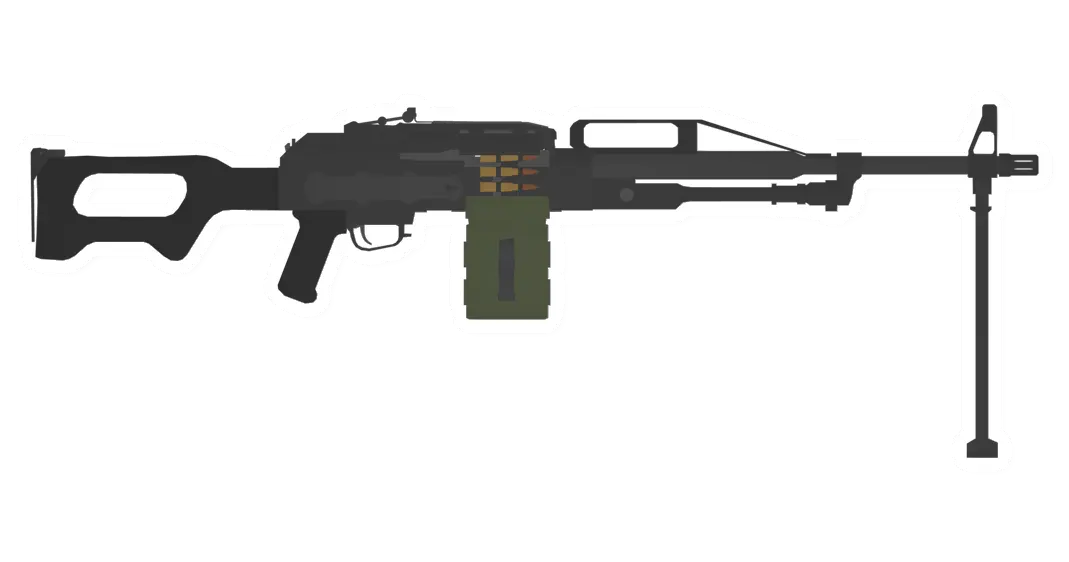 Unturned PKP Pecheneg Light Machinegun gun icon
