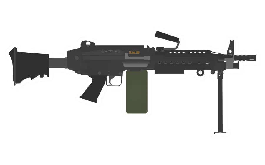 Unturned M249 Para Tactical Light Machinegun gun icon