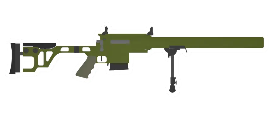 Unturned DVL-10 Saboteur Sniper Rifle gun icon