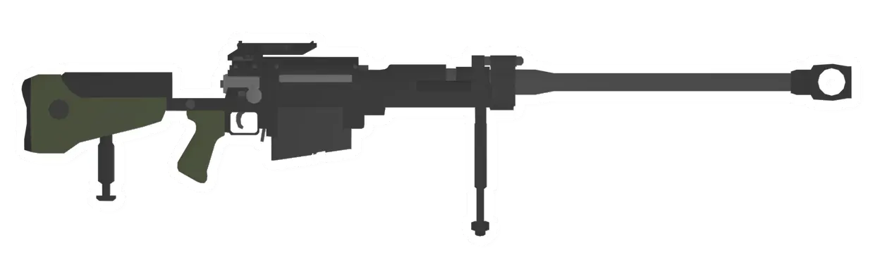 Unturned FR-12.7 Hecate Olive Anti Material Rifle gun icon