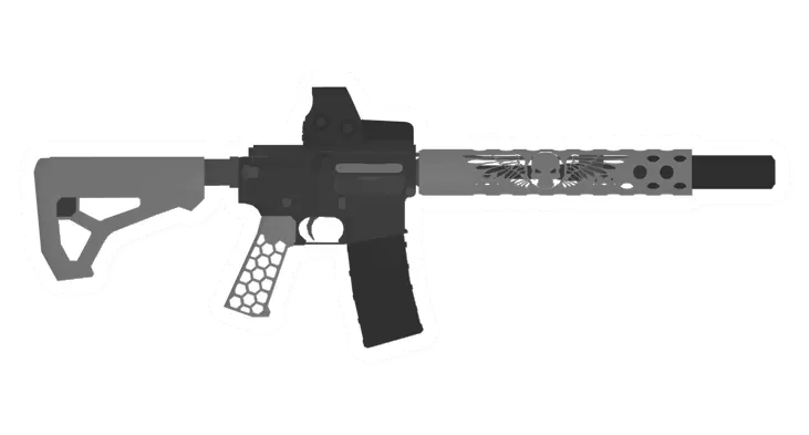 Unturned M4A1 Unique Assault Rifle gun icon
