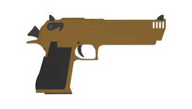 Unturned Desert Eagle Mark.XIX Gold Pistol gun icon