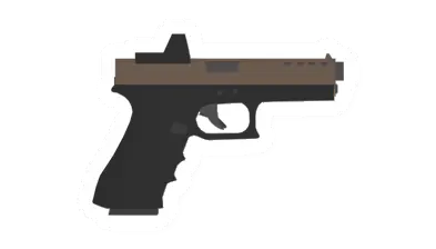 Unturned Glock-17 Spartan Pistol gun icon