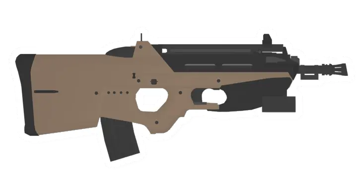 Unturned F2000 Tactical Assault Rifle gun icon