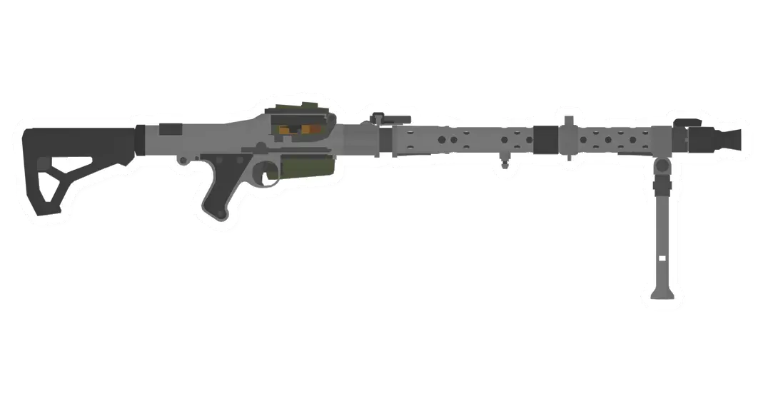 Unturned MG34 Tactical Light Machinegun gun icon
