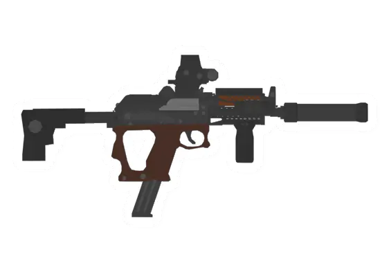 Unturned Gepard Zenitco Submachinegun gun icon