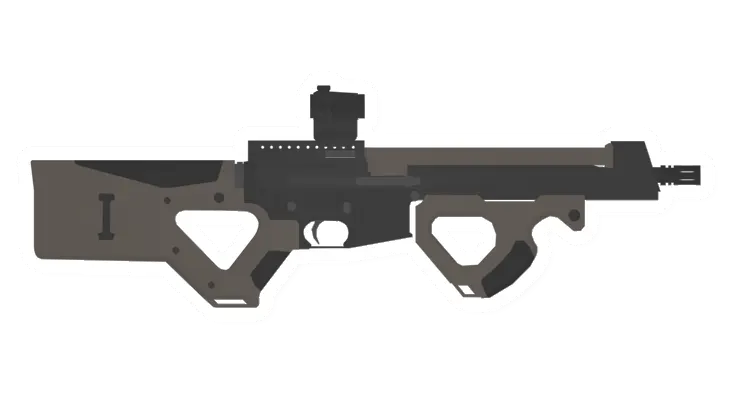 Unturned AR57 Girl's Frontline Submachinegun gun icon