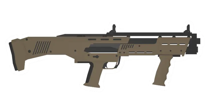 Unturned DP-12 Desert Shotgun gun icon