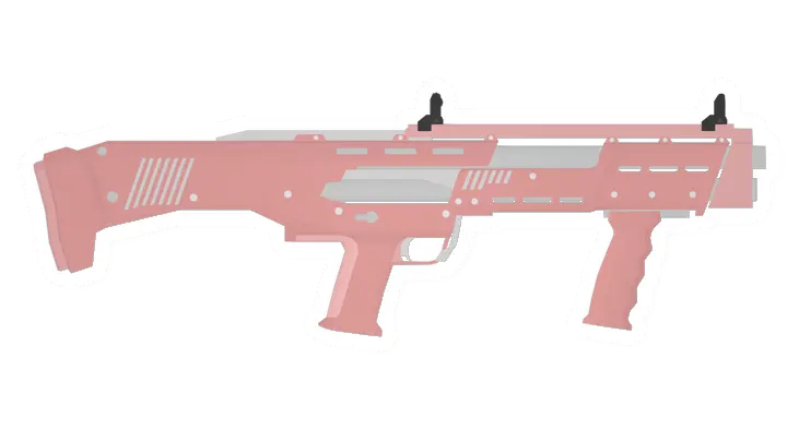 Unturned DP-12 Pink Shotgun gun icon