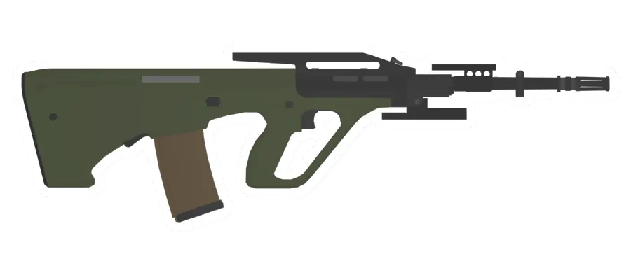 Unturned AUGA2 Tactical Assault Rifle gun icon