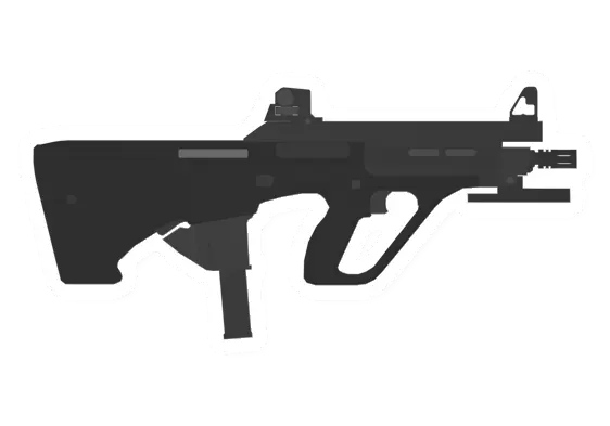 Unturned AUGA3 XS 9mm Submachinegun gun icon
