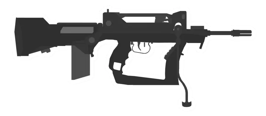Unturned FAMAS FELIN ECAD Assault Rifle gun icon