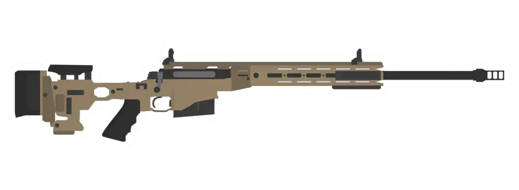 Unturned MSR Sniper Rifle gun icon