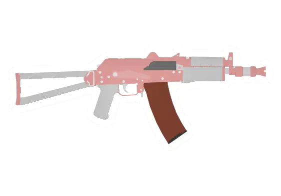 Unturned AKS-74UN Pink Assault Rifle gun icon