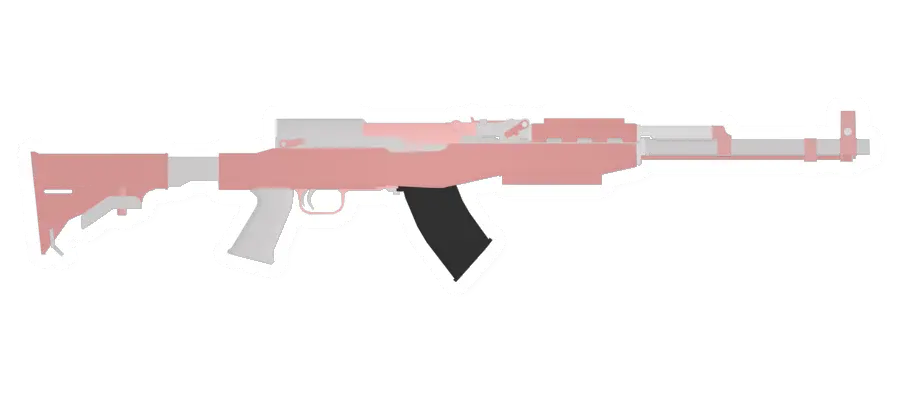 Unturned OP-SKS TAPCO Pink Assault Carbine gun icon