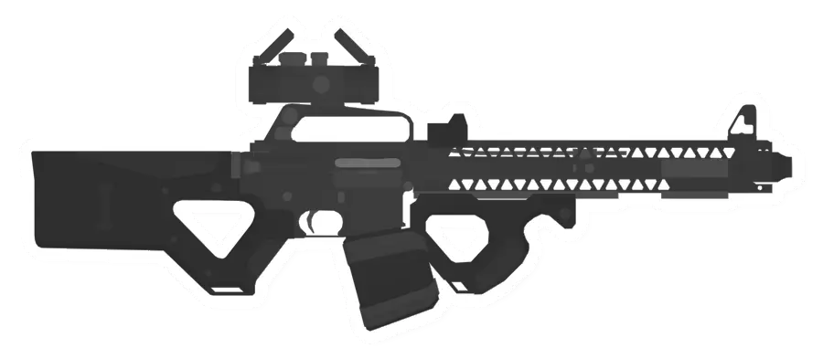 Unturned XM4 Spacetrooper Assault Rifle gun icon