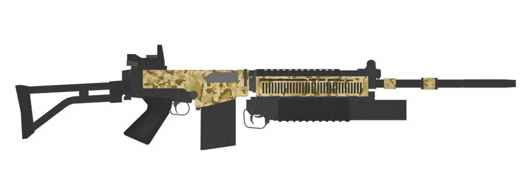 Unturned SA-58 Custom Battle Rifle gun icon