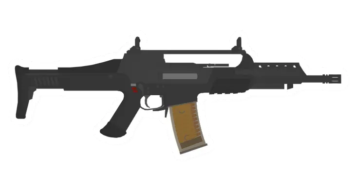 Unturned XM8R Assault Rifle gun icon
