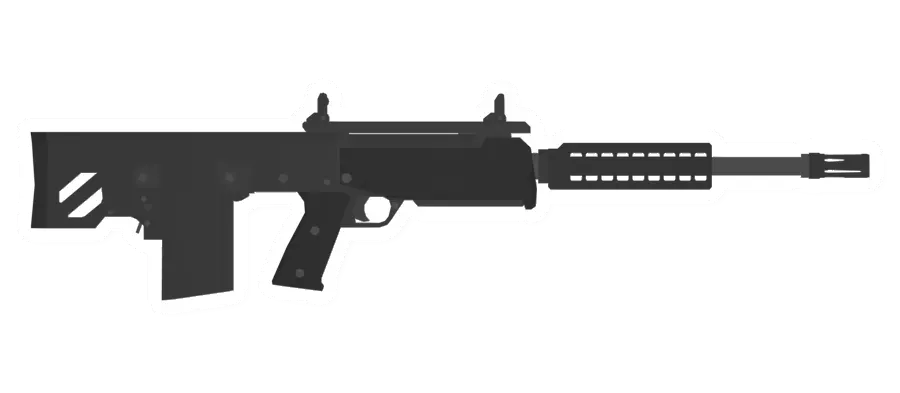 Unturned RFB Hunter Designated Marksman Rifle gun icon
