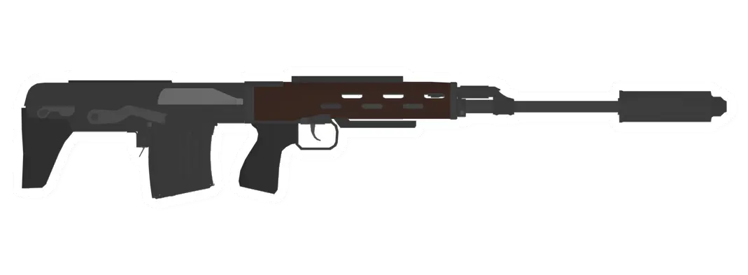 Unturned SVU-A Tactical Designated Marksman Rifle gun icon