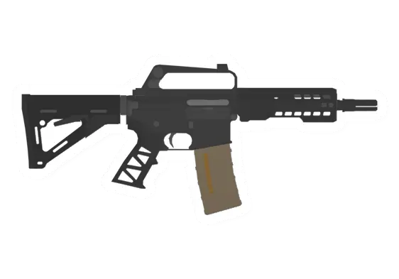 Unturned M16K Tactical Assault Rifle gun icon