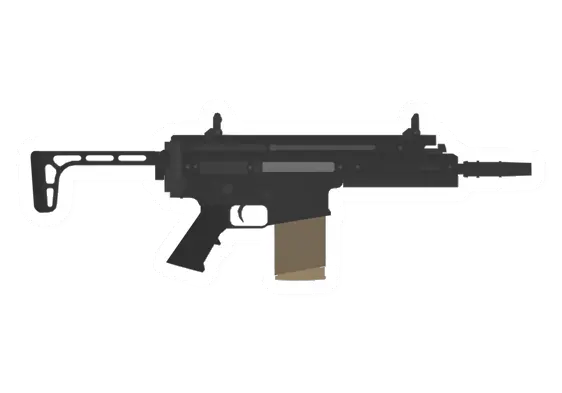 Unturned SCAR-H CypherX PDW Battle Rifle gun icon