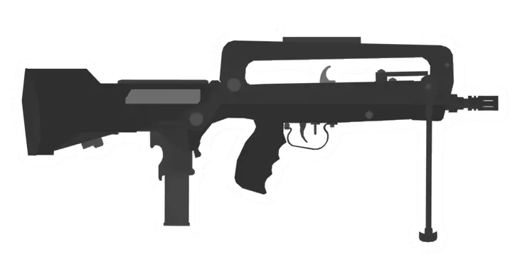 Unturned FAMAS F1 9mm Submachinegun gun icon