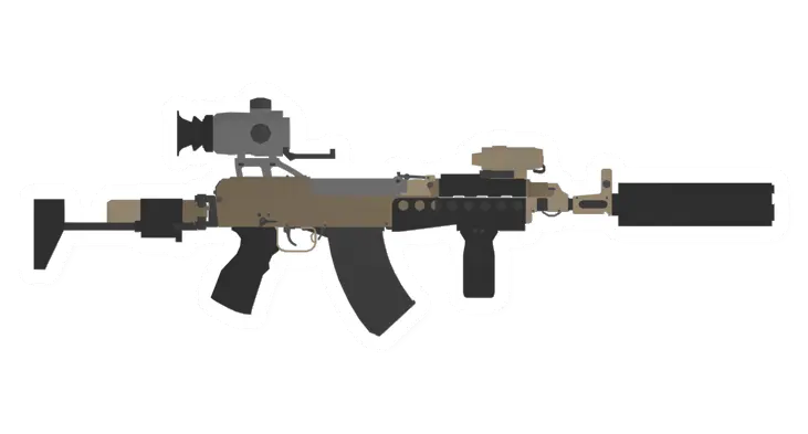 Unturned SA Vz.58 V Carbine Tactical Assault Rifle gun icon