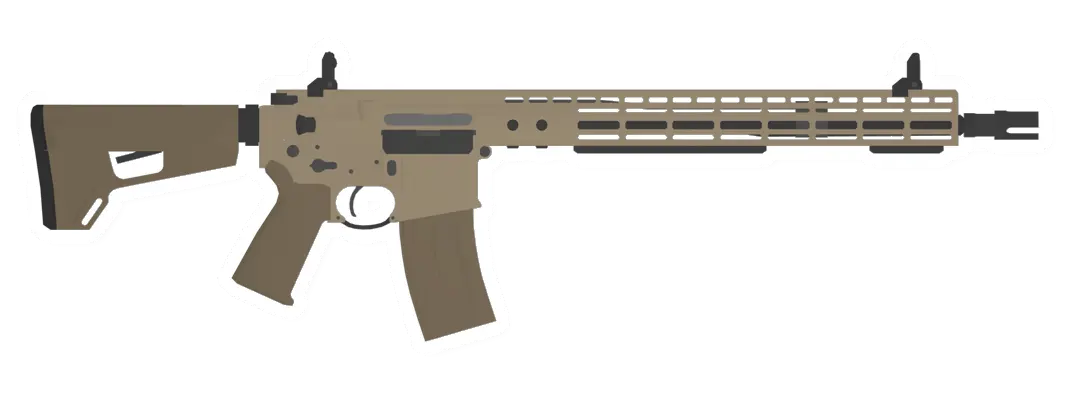 Unturned N4 .300BLK Long Assault Rifle gun icon