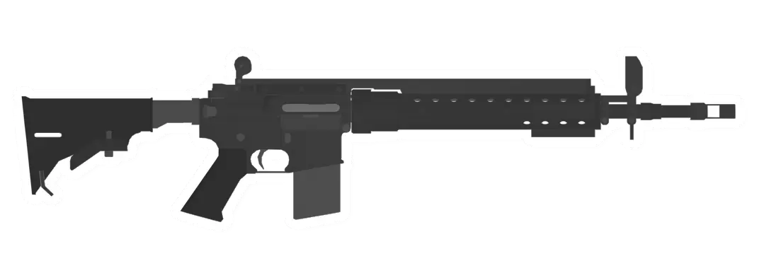 Unturned MK-12 SPR Designated Marksman Rifle gun icon