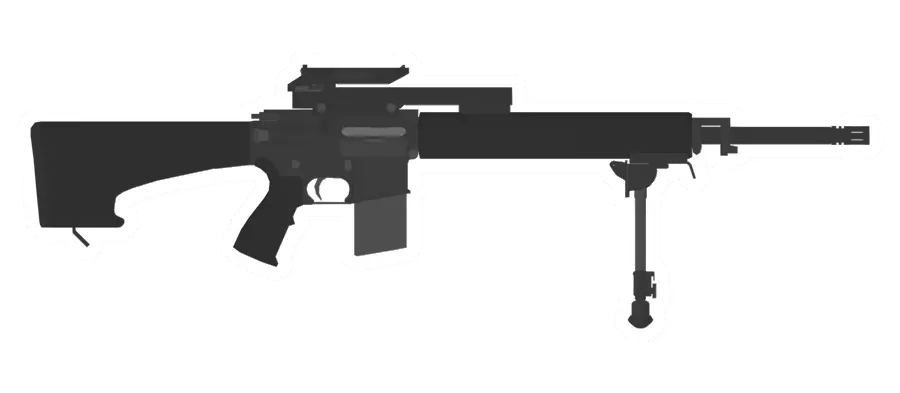 Unturned C7CT Designated Marksman Rifle gun icon