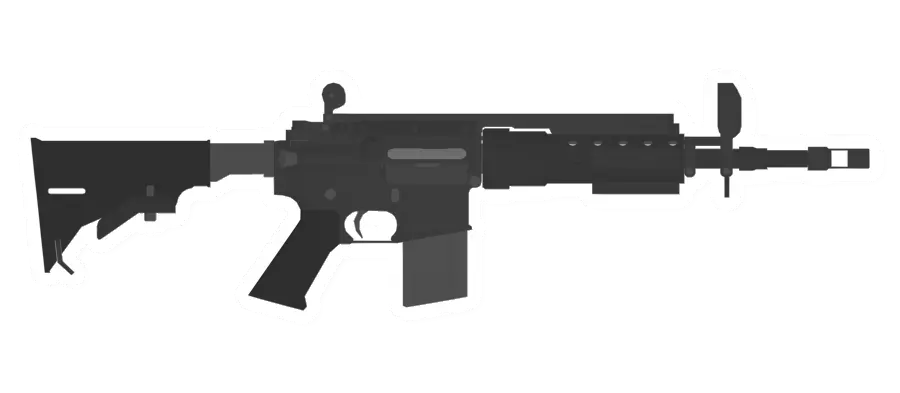 Unturned MK-12 SPR Short Designated Marksman Rifle gun icon