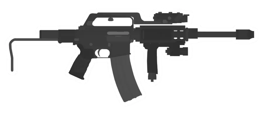 Unturned M231 FPW Tactical Assault Rifle gun icon
