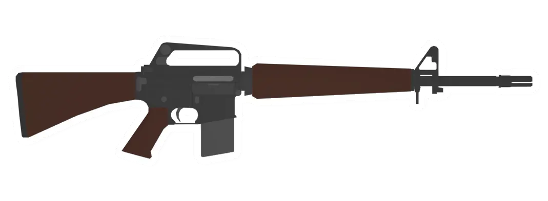Unturned M16A1 Service Rifle Assault Rifle gun icon