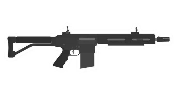 Unturned LRP-07 Short Designated Marksman Rifle gun icon