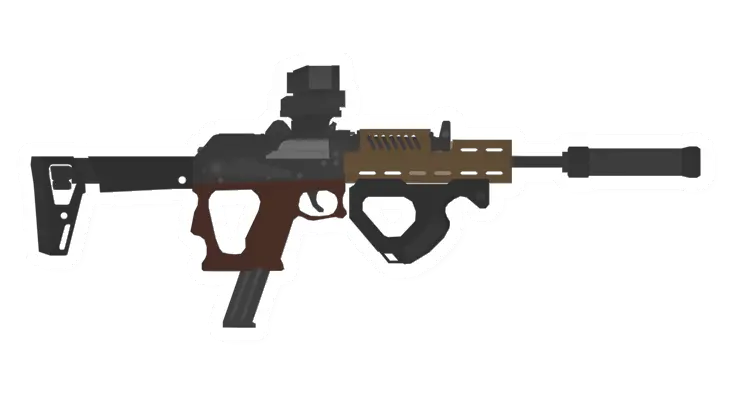 Unturned Gepard Long Alfa Submachinegun gun icon