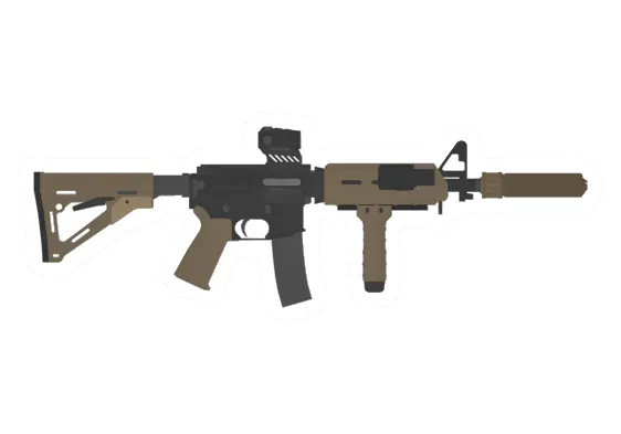 Unturned MARS (Colt) Magpul Submachinegun gun icon