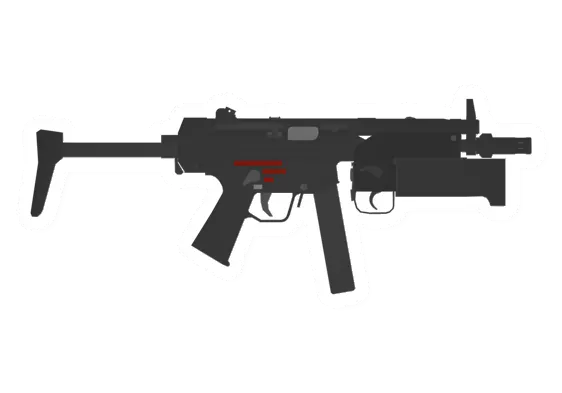 Unturned MP5 Grenadier Submachinegun (ISL-200 Grenade Launcher) gun icon