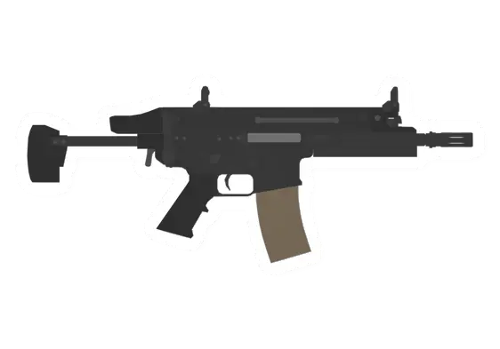 Unturned SCAR-SC Assault Rifle gun icon
