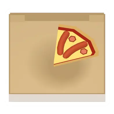 Unturned Sausage Pizza Box (1 piece left) barricade icon